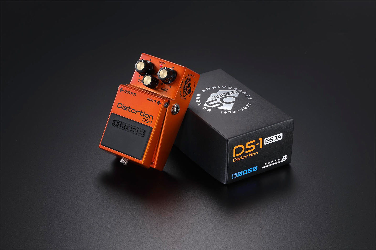 BOSS 50th Anniversary Pedals