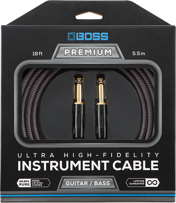 BIC-P Series – BOSS Premium Instrument Cables
